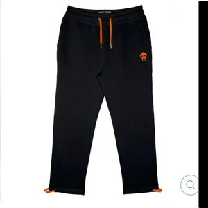 Gas Drawls Black Throw Sweatpant Black Size M